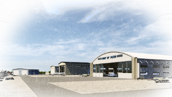 Rendering of AIM Center at Tri-Cities Airport