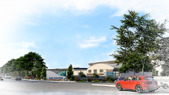 Rendering of AIM Center at Tri-Cities Airport